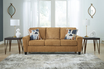 Ocala Furniture Outlet - Ashley Furniture - Erinslane Living Room - Sofa / Honey - 2520738