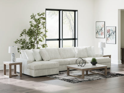 Ocala Furniture Outlet - Ashley Furniture - Stupendous Sectional - RAF 4-Piece Sectional with Double Chaise / Alloy - 25903S5