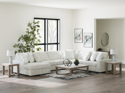 Ocala Furniture Outlet - Ashley Furniture - Stupendous Sectional - RAF 5-Piece Sectional with Chaise / Alloy - 25903S8