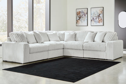 Ocala Furniture Outlet - Ashley Furniture - Stupendous Sectional - RAF 5-Piece Sectional / Alloy - 25903S24