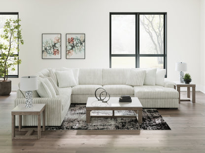 Ocala Furniture Outlet - Ashley Furniture - Stupendous Sectional - LAF 5-Piece Sectional with Chaise / Alloy - 25903S9
