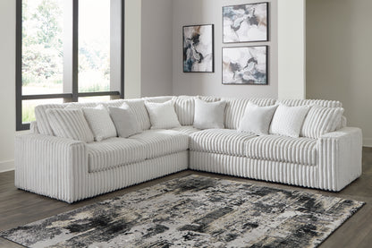 Ocala Furniture Outlet - Ashley Furniture - Stupendous Sectional - LAF 3-Piece Sectional / Alloy - 25903S1