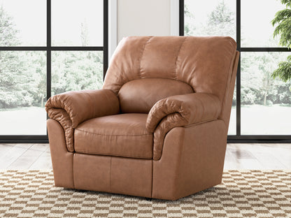 Ocala Furniture Outlet - Ashley Furniture - WillowBend Living Room - Rocker Recliner / Caramel - PC2770425