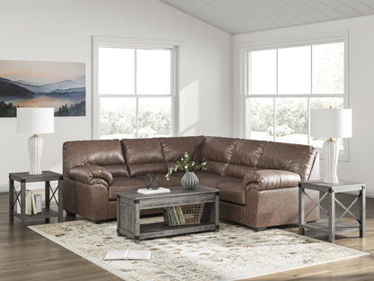 Ocala Furniture Outlet - Ashley Furniture - WillowBend Sectional - RAF 2-Piece Sectional / Umber - PC27705S1