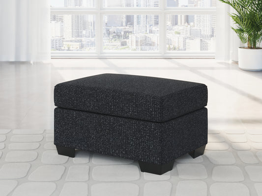 Ocala Furniture Outlet - Ashley Furniture - Jasmine Peaks Living Room - Ottoman / Coal - 2890414