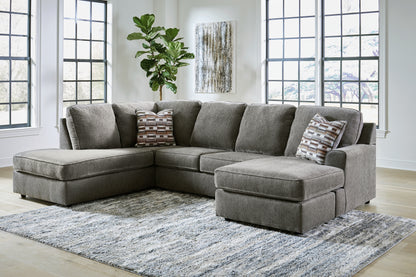 Ocala Furniture Outlet - Ashley Furniture - O'Phannon Sectional - RAF 2-Piece Sectional with Chaise / Putty - 29402S2
