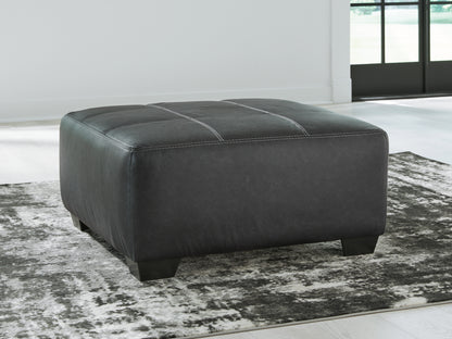 Ocala Furniture Outlet - Ashley Furniture - Brixley Pier Living Room - Oversized Accent Ottoman / Graphite - 2990608