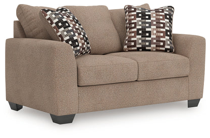 Ocala Furniture Outlet - Ashley Furniture - Triston-Peaks Living Room - Loveseat / Suede - 3020435