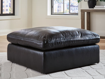 Ocala Furniture Outlet - Ashley Furniture - Emilia Sectional - Oversized Accent Ottoman / Black - 3090208