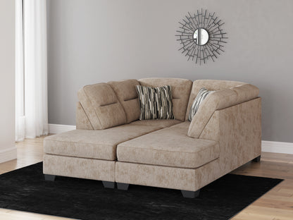 Ocala Furniture Outlet - Ashley Furniture - Olten Sectional - RAF 2-Piece Super Chaise / Mocha - 31304S3