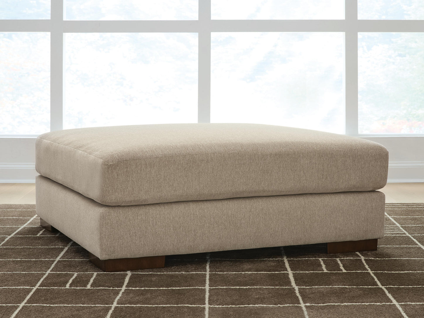 Ocala Furniture Outlet - Ashley Furniture - Linenhause Living Room - Oversized Accent Ottoman - 3180308