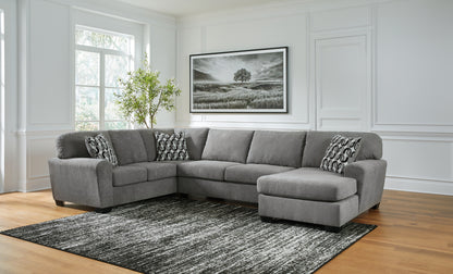 Ocala Furniture Outlet - Ashley Furniture - Birkdale Court Sectional - RAF 3-Piece Sectional / Gray - 32402S3