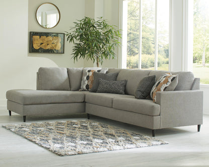 Ocala Furniture Outlet - Ashley Furniture - Santasia Sectional - RAF 2-Piece Sectional with Chaise - 33301S2
