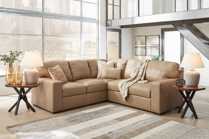 Ocala Furniture Outlet - Ashley Furniture - Bandon Sectional - RAF 4-Piece Sectional / Toffee - 38006S6
