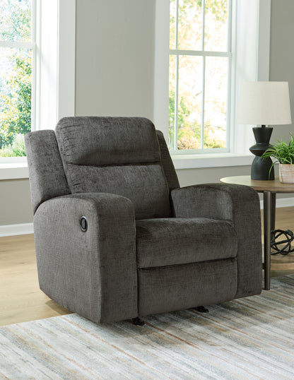 Ocala Furniture Outlet - Ashley Furniture - Kanlow Living Room - Rocker Recliner / Dusk - 3860725