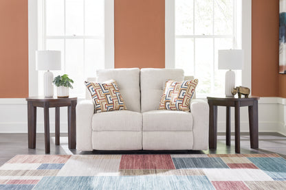 Ocala Furniture Outlet - Ashley Furniture - Danum Living Room - Reclining Loveseat / Stone - 3880586