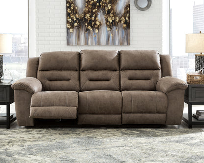 Ocala Furniture Outlet - Ashley Furniture - Stoneland Living Room - Reclining Sofa / Fossil - 3990588