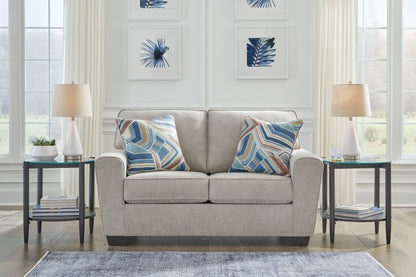 Ocala Furniture Outlet - Ashley Furniture - Cashton Living Room - Loveseat / Ice - 4060635