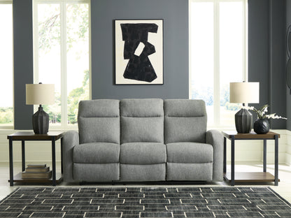 Ocala Furniture Outlet - Ashley Furniture - Gauntlet Living Room - Reclining Sofa / Sterling - PC4220488