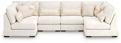 Ocala Furniture Outlet - Ashley Furniture - Donelson Creek Sectional - 5-Piece Sectional / Vanilla - 48002S1