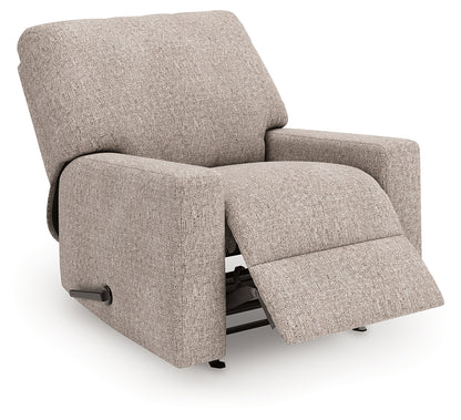 Ocala Furniture Outlet - Ashley Furniture - Newellen Living Room - Rocker Recliner / Hemp - 4840425
