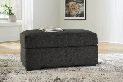 Ocala Furniture Outlet - Ashley Furniture - Wryenlynn Living Room - Ottoman / Onyx - 4940514