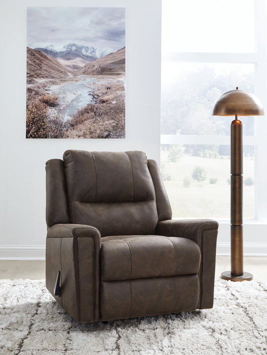 Ocala Furniture Outlet - Ashley Furniture - Lixtowel Living Room - Rocker Recliner / Fog - PC5300525