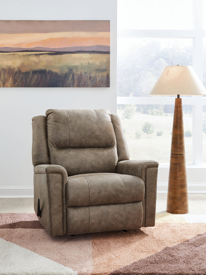 Ocala Furniture Outlet - Ashley Furniture - Lixtowel Living Room - Rocker Recliner / Fog - PC5300525