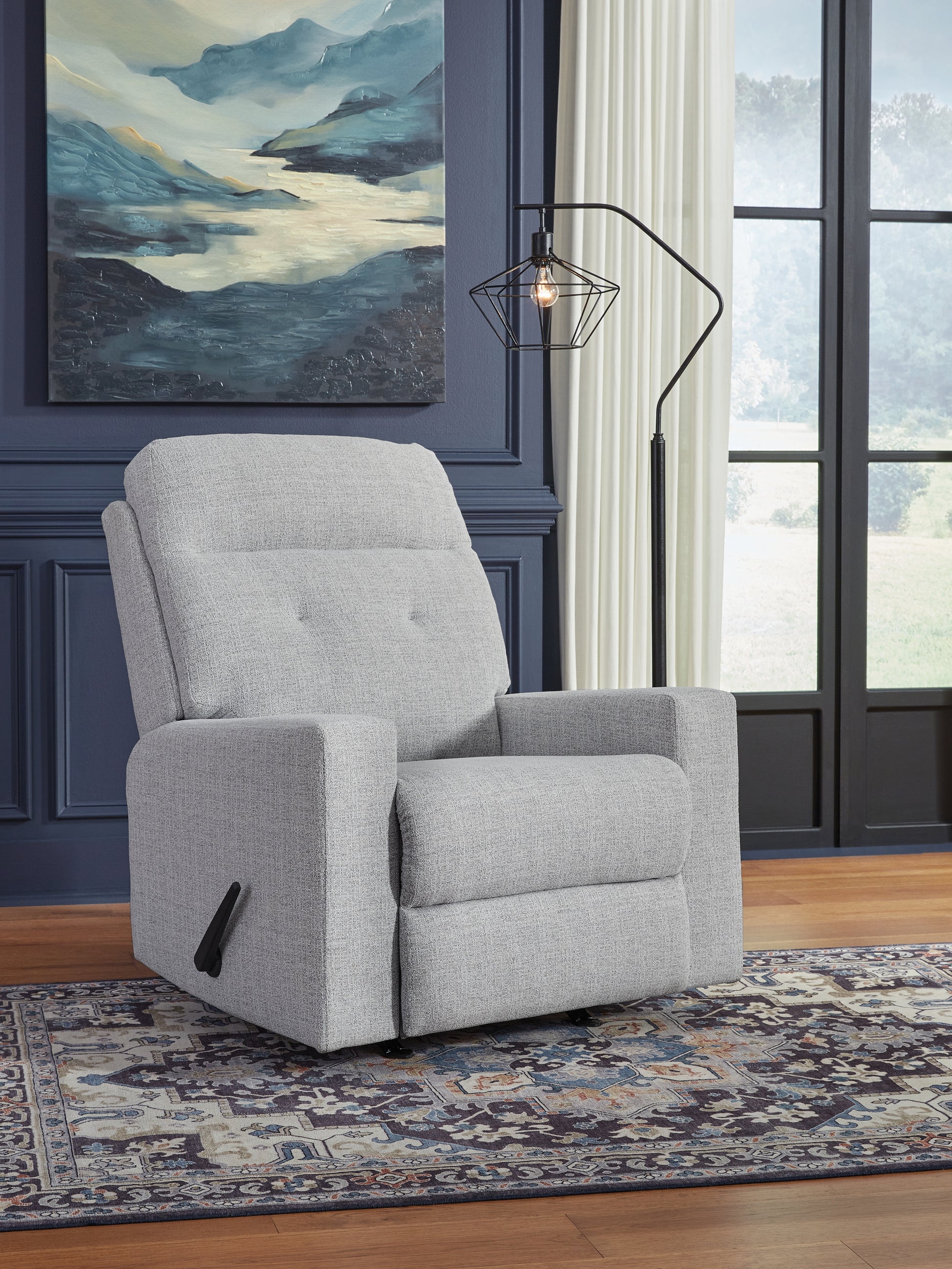 Ocala Furniture Outlet - Ashley Furniture - Skillins Living Room - Rocker Recliner / Stone - PC5320425