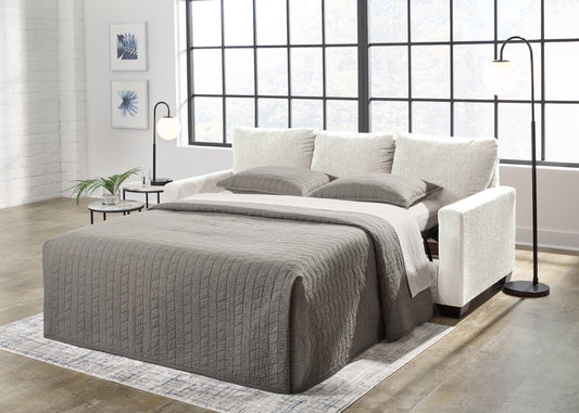 Ocala Furniture Outlet - Ashley Furniture - Rannis Living Room - Twin Sofa Sleeper / Pewter - 5360237