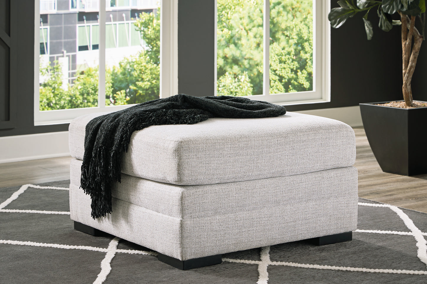 Ocala Furniture Outlet - Ashley Furniture - Koralynn Living Room - Oversized Accent Ottoman / Stone - 5410208