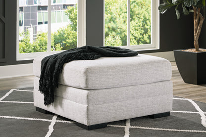 Ocala Furniture Outlet - Ashley Furniture - Koralynn Living Room - Oversized Accent Ottoman / Stone - 5410208