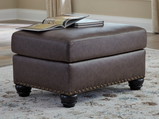 Ocala Furniture Outlet - Ashley Furniture - Roxmere Living Room - Queen Sofa Sleeper / Umber - 5550339