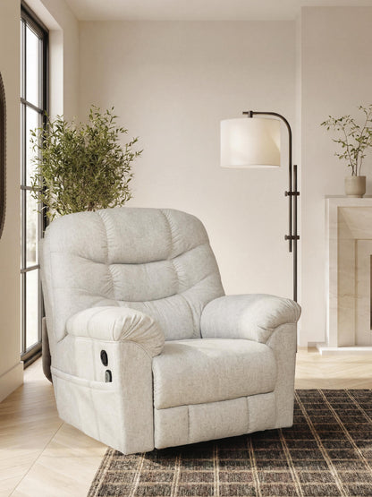 Ocala Furniture Outlet - Ashley Furniture - Linenfield Living Room - Zero Wall Recliner - PC5570729
