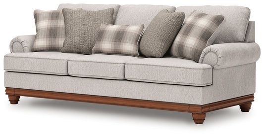 Ocala Furniture Outlet - Ashley Furniture - Clearbrooke Living Room - Chair and a Half / Sandstone - PC5680323