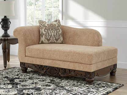 Ocala Furniture Outlet - Ashley Furniture - Chelsworth Living Room - RAF Corner Chaise / Golden - PC5790516