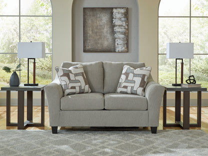 Ocala Furniture Outlet - Ashley Furniture - Willarae Living Room - Loveseat / Taupe - 5980335