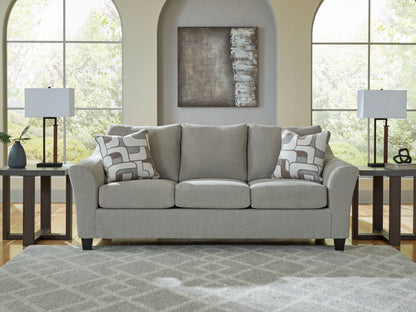 Ocala Furniture Outlet - Ashley Furniture - Willarae Living Room - Sofa / Taupe - 5980338