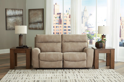 Ocala Furniture Outlet - Ashley Furniture - Next-Gen DuraPella Sectional - 2-Piece Power Reclining Sectional Loveseat / Sand - 61004S1