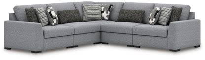 Ocala Furniture Outlet - Ashley Furniture - Bealton Sectional - RAF 5-Piece Sectional / Salt and Pepper - 61305S6