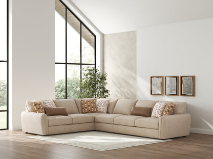 Ocala Furniture Outlet - Ashley Furniture - Seyler Sectional - LAF 4-Piece Sectional / Sand - 61405S2