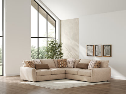 Ocala Furniture Outlet - Ashley Furniture - Seyler Sectional - LAF 3-Piece Sectional / Sand - 61405S1