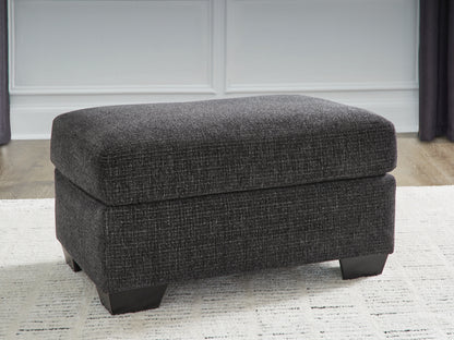 Ocala Furniture Outlet - Ashley Furniture - Loreo Living Room - Ottoman / Ebony - 6310114