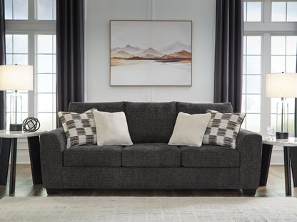 Ocala Furniture Outlet - Ashley Furniture - Loreo Living Room - Sofa / Ebony - 6310138