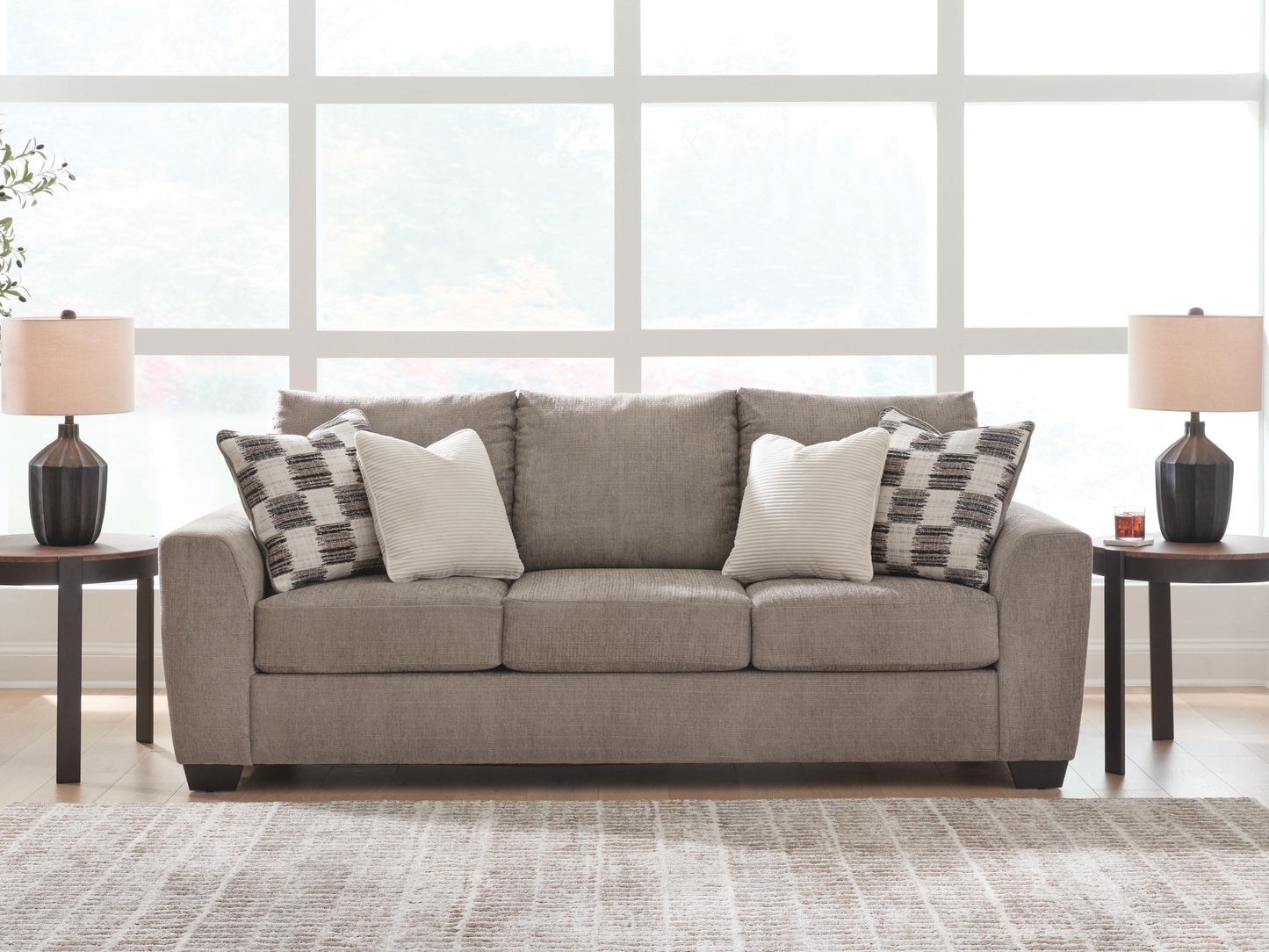 Ocala Furniture Outlet - Ashley Furniture - Loreo Living Room - Sofa / Truffle - 6310238