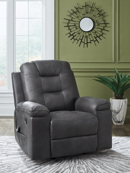 Ocala Furniture Outlet - Ashley Furniture - Stockworth Living Room - Rocker Recliner / Earth - PC6560425