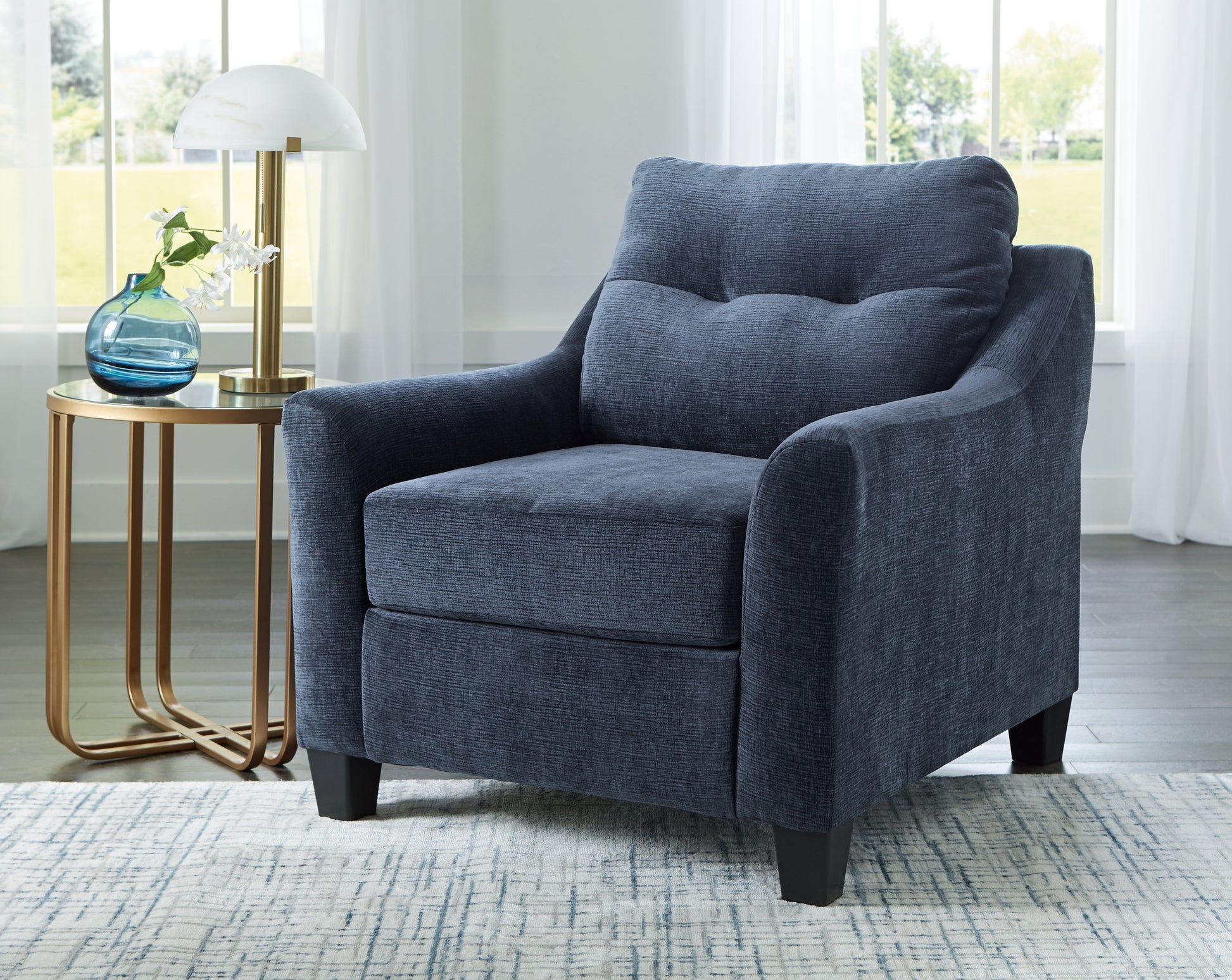 Ocala Furniture Outlet - Ashley Furniture - Amity Bay Living Room - Chair / Ink - 6720620