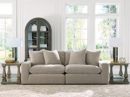 Ocala Furniture Outlet - Ashley Furniture - Maxton Heights Sectional - RAF 2-Piece Sectional Sofa / Pebble - 67808S1