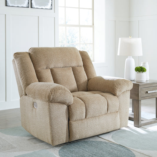 Ocala Furniture Outlet - Ashley Furniture - Tip-Off Living Room - PWR REC Loveseat/CON/ADJ HDRST / Slate - 6930418