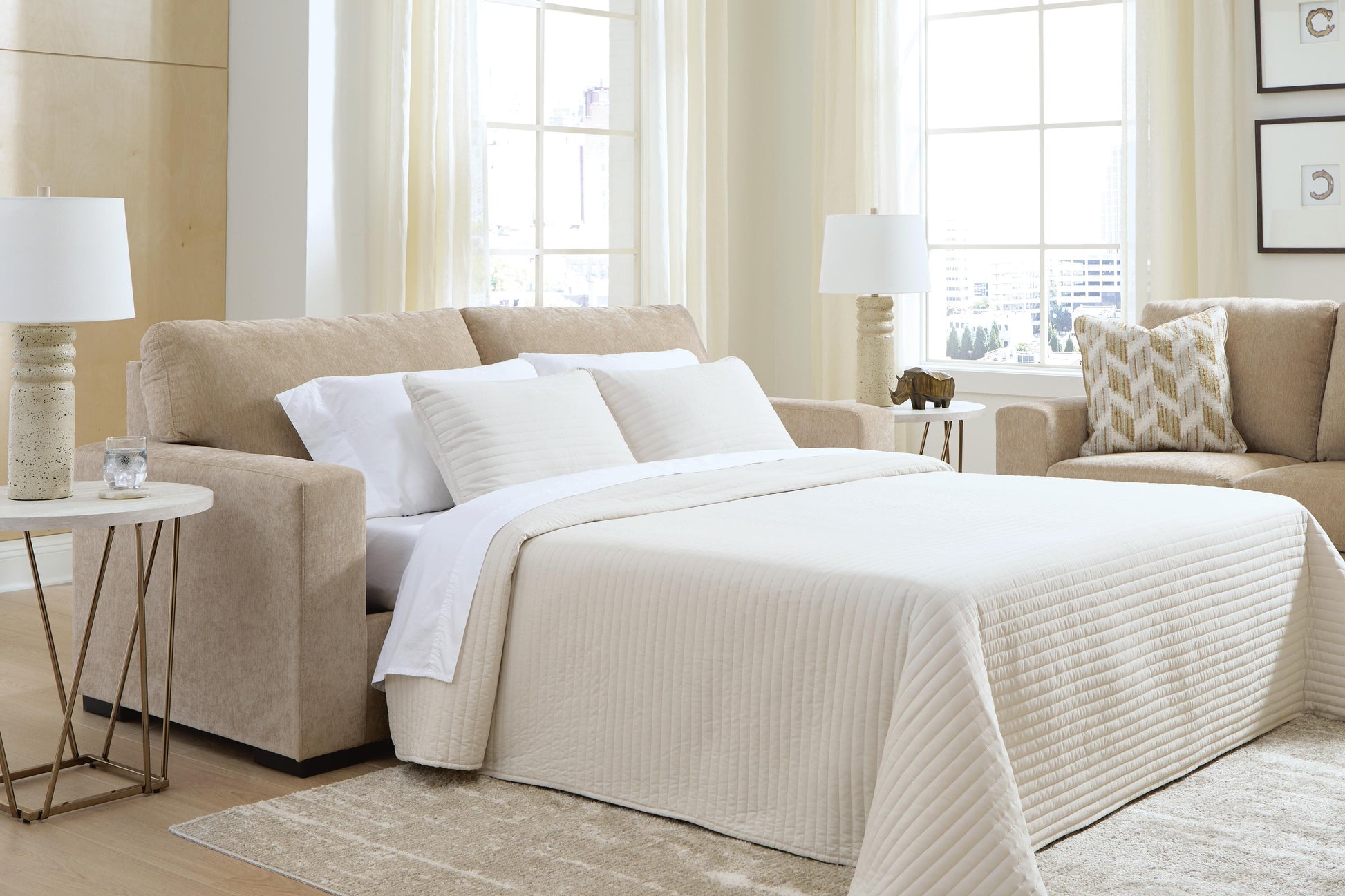 Ocala Furniture Outlet - Ashley Furniture - Bridgepoint Living Room - Queen Sofa Sleeper - PC6950739
